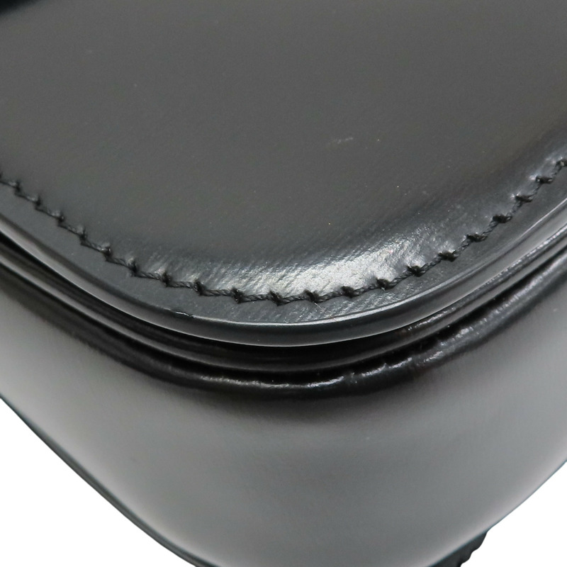 黑色 牛皮 CLASSIQUE TRIOMPHE 肩背包 (儲藏味)【CELINE 賽琳】 187363BF4.38NO-7