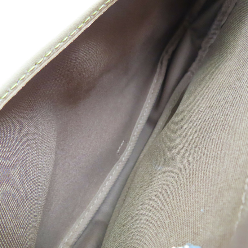 棕色 原花帆布 Saumur 30 肩背包 M42256【LOUIS VUITTON LV 路易威登】 M42256-6