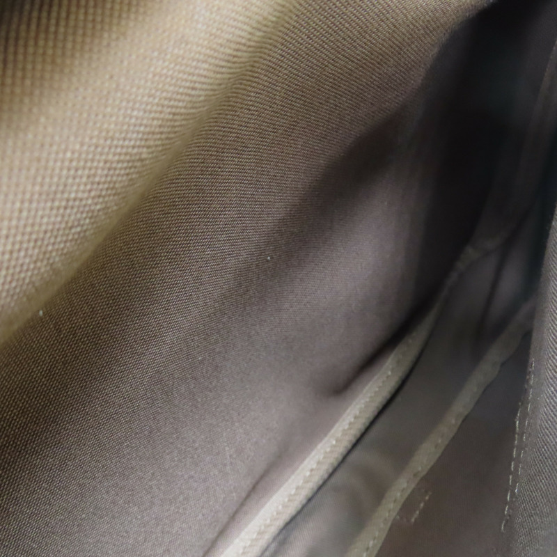 棕色 原花帆布 Saumur 30 肩背包 M42256【LOUIS VUITTON LV 路易威登】 M42256-7