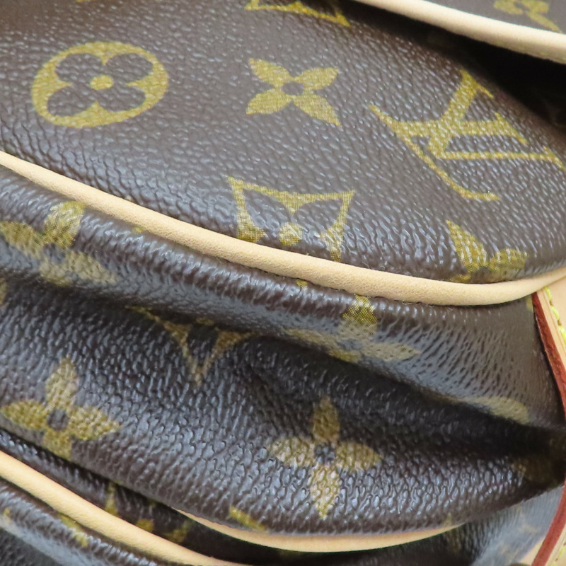 棕色 原花帆布 Saumur 30 肩背包 M42256【LOUIS VUITTON LV 路易威登】 M42256-14