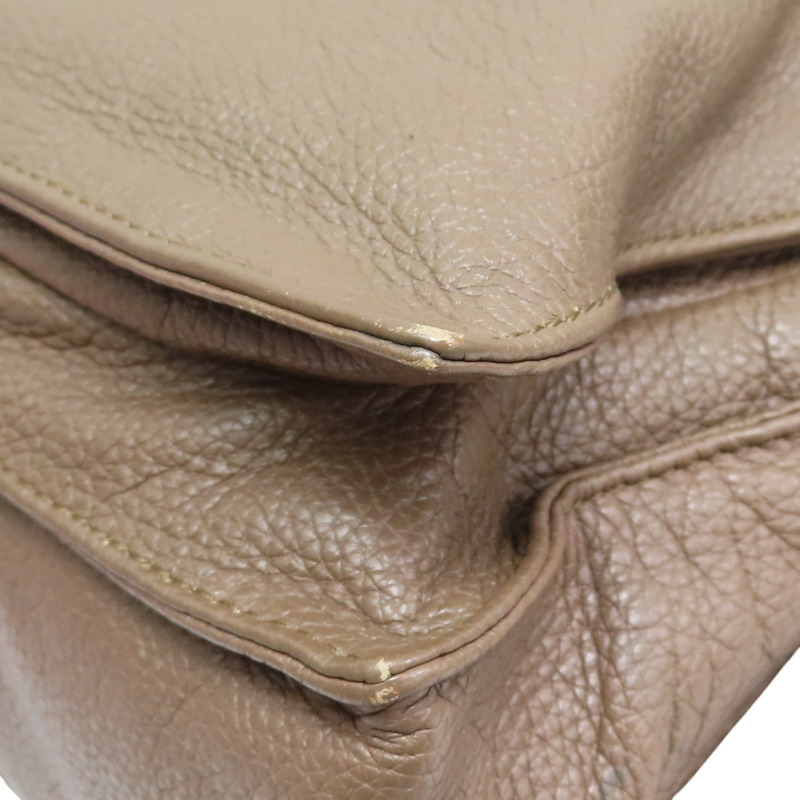 棕色 牛皮 Flamenco 30 肩背包【LOEWE 羅威】 380.34.CH38-11