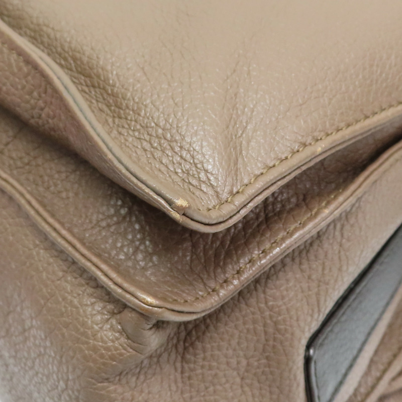 棕色 牛皮 Flamenco 30 肩背包【LOEWE 羅威】 380.34.CH38-13