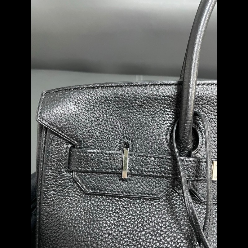 Hermes birkin35黑银-8