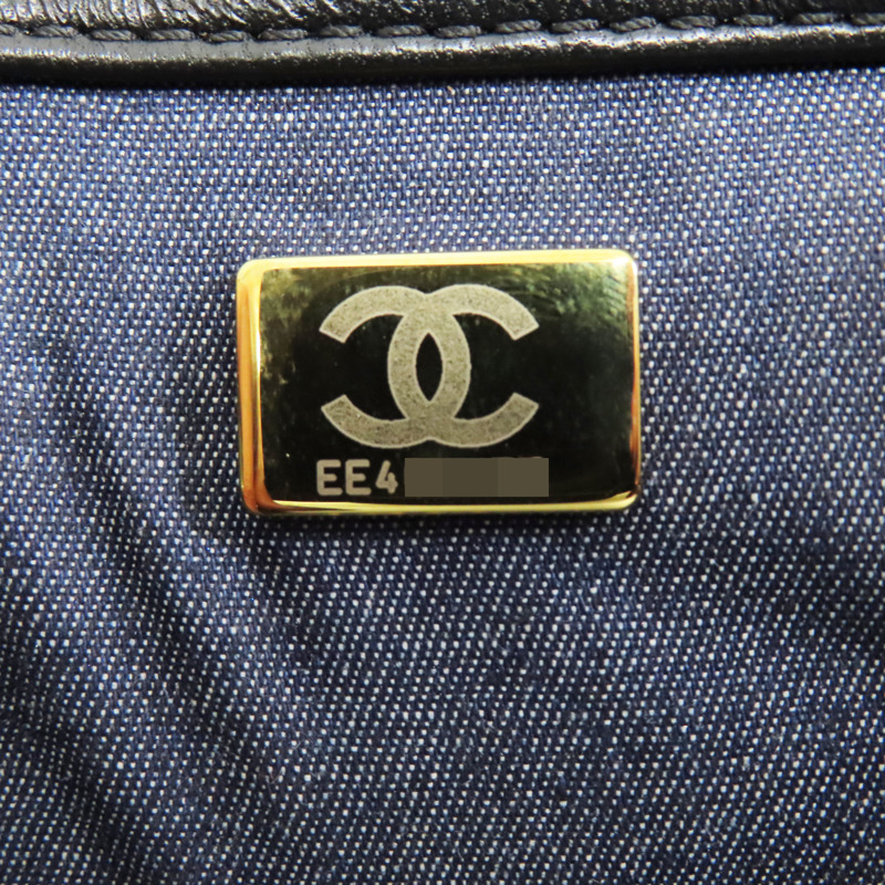 黑色 羊皮 兩用 金鏈包【CHANEL 香奈兒】 AS1354-7