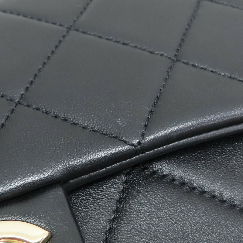 黑色 羊皮 兩用 金鏈包【CHANEL 香奈兒】 AS1354-13