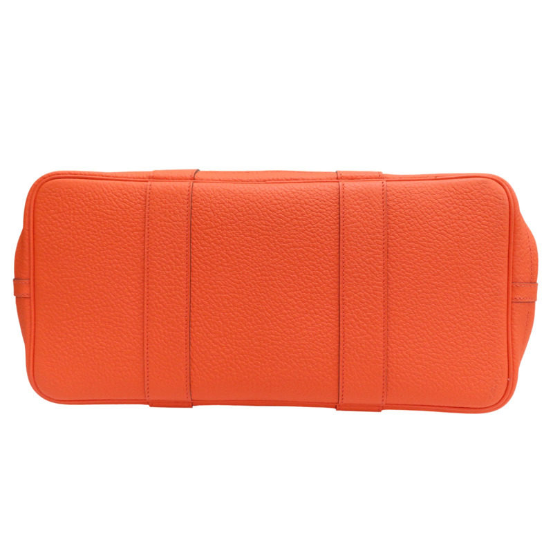 罌粟花橘 Negonda牛皮 Garden Party 36 手提包 X刻【HERMES 愛馬仕】-3