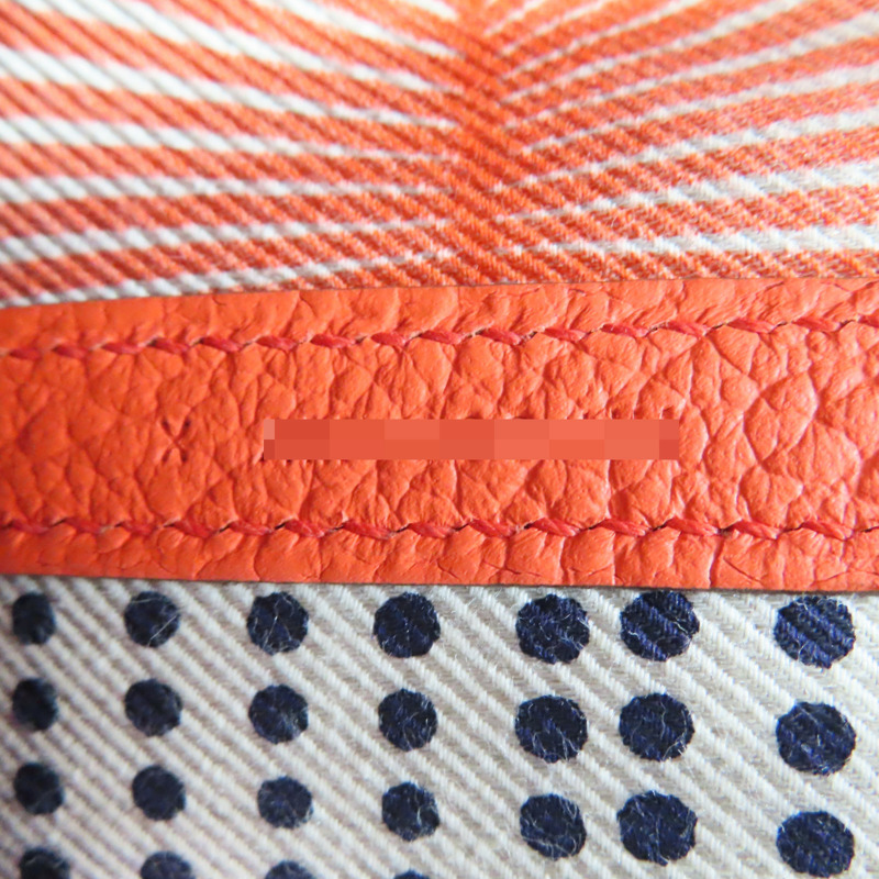 罌粟花橘 Negonda牛皮 Garden Party 36 手提包 X刻【HERMES 愛馬仕】-7