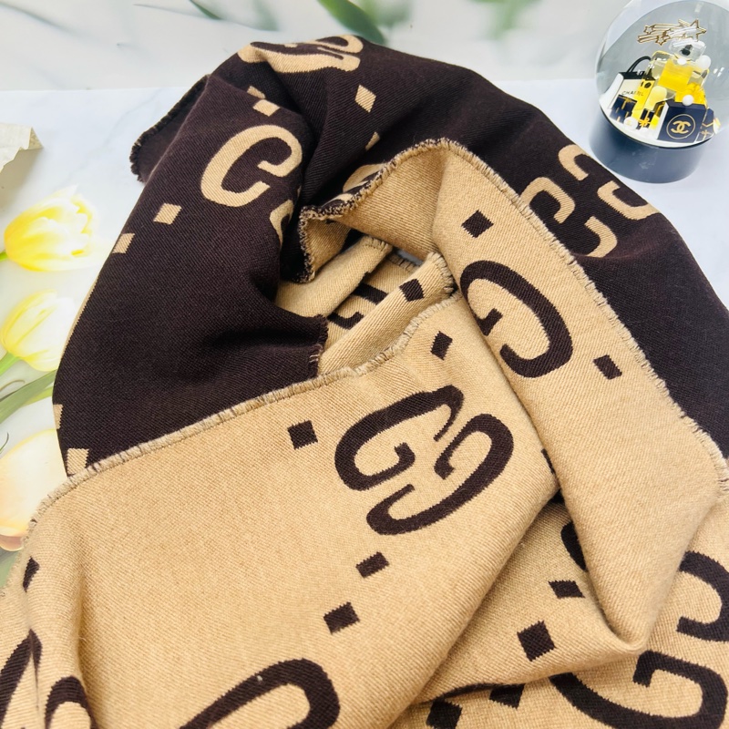 Gucci雙面圍巾-4