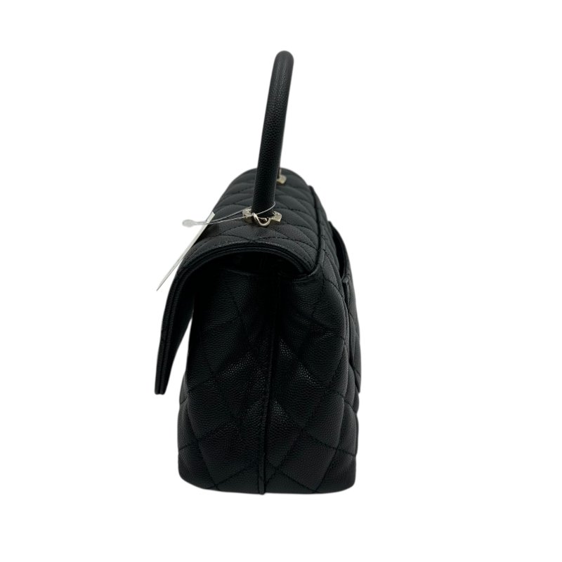 【美收精品】CHANEL 黑色COCO HANDLE C-47-3