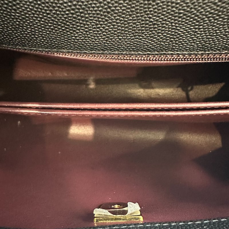 【美收精品】CHANEL 黑色COCO HANDLE C-47-13