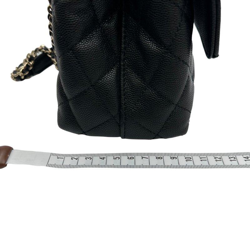 【美收精品】CHANEL 黑色COCO HANDLE C-47-17