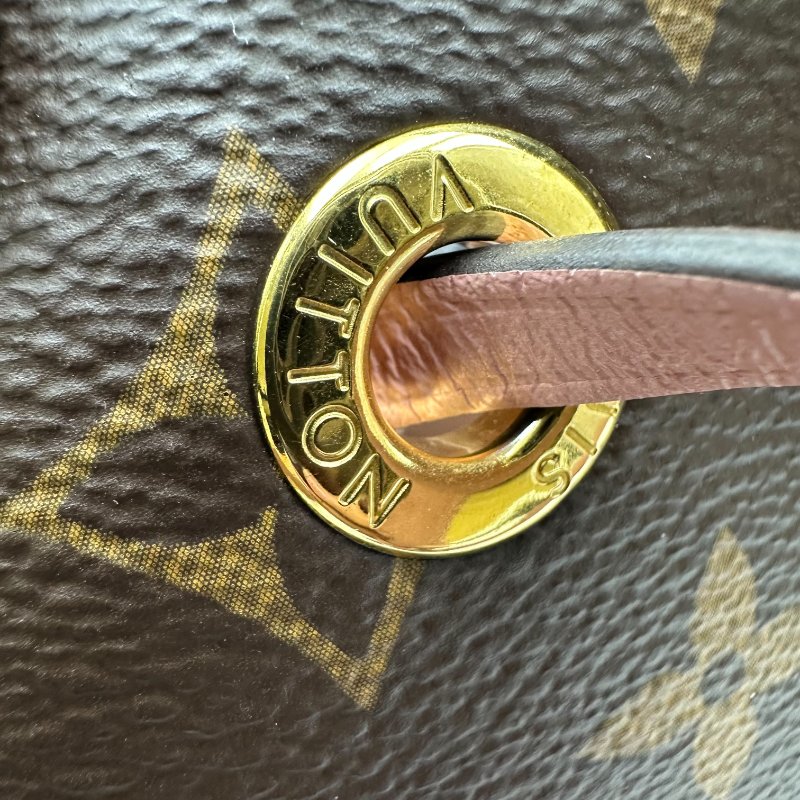 【美收精品】 LV 老花粉紅水桶包 C-48-11