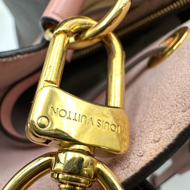 【美收精品】 LV 老花粉紅水桶包 C-48-12