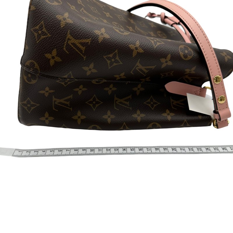 【美收精品】 LV 老花粉紅水桶包 C-48-16