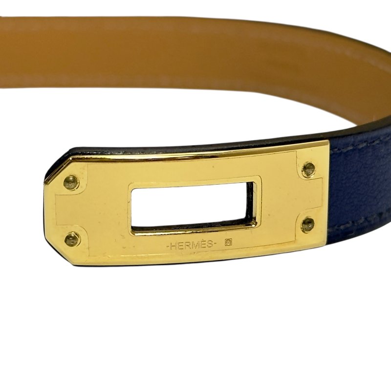 HERMES Kelly 雙圈 皮手帶 Z刻-8