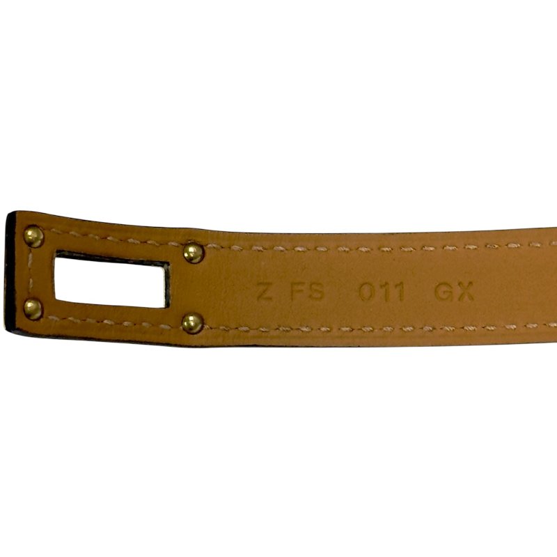 HERMES Kelly 雙圈 皮手帶 Z刻-10