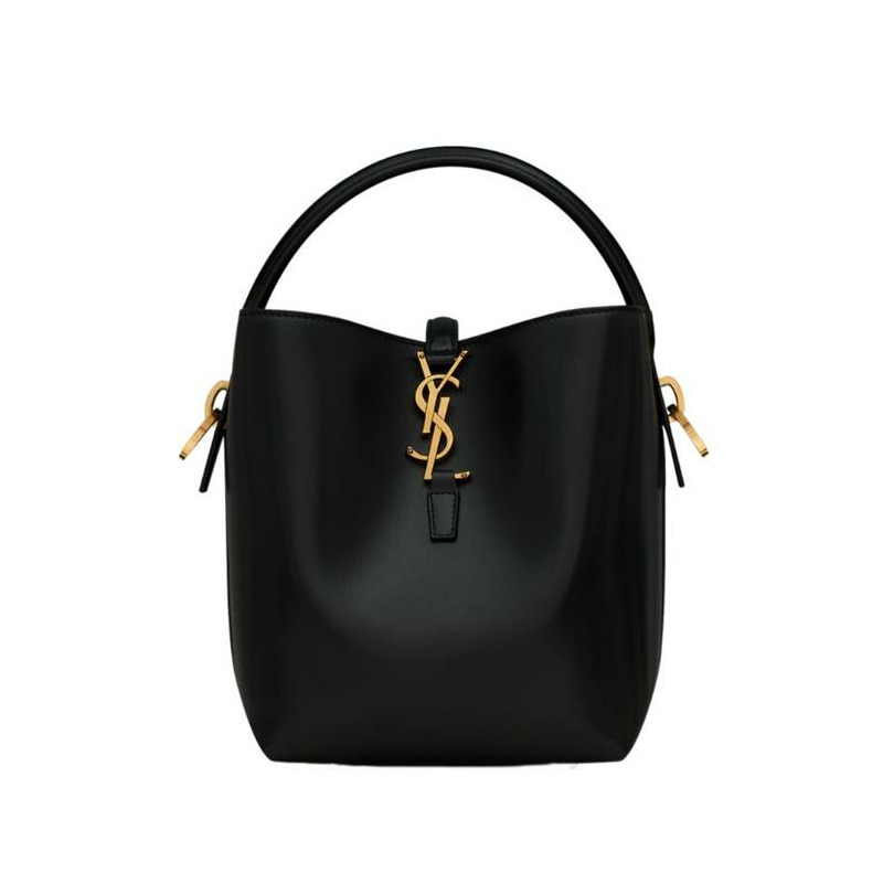 SAINT LAURENT 卡桑德拉小水桶包-6
