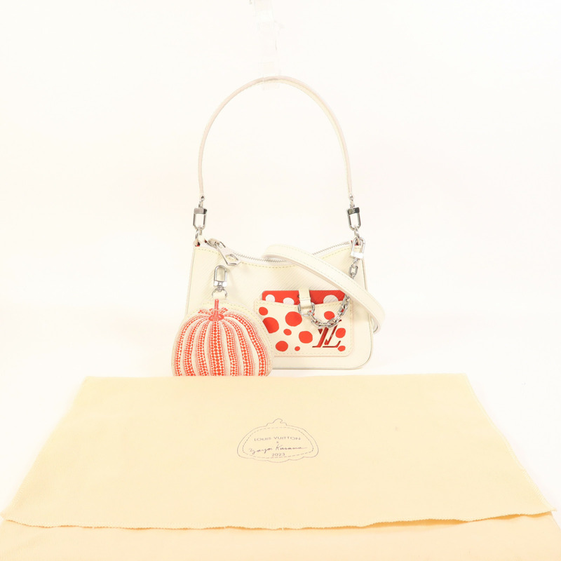 LOUIS VUITTON Epi LVxYK Marellini銀扣手挽肩背兩用袋-8