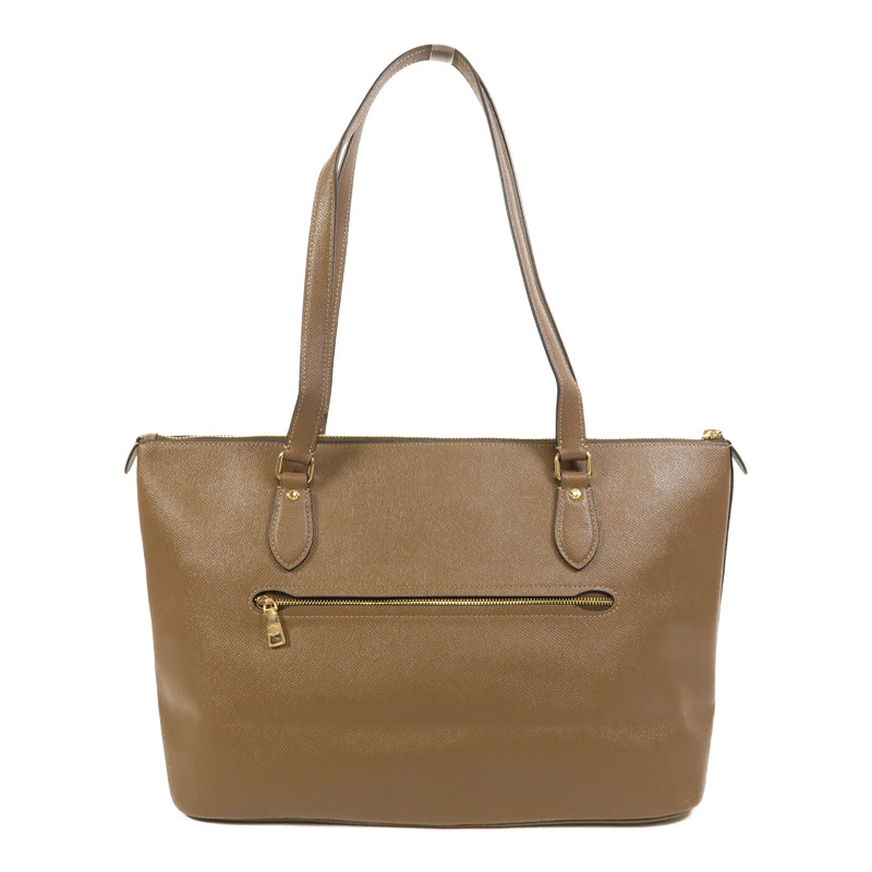 COACH 牛皮皮革Gallery Tote Bag金扣肩背袋-1