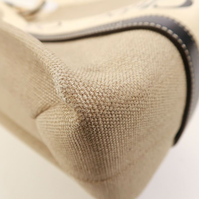 Chloe 帆布Woody Tote Medium肩背袋-13