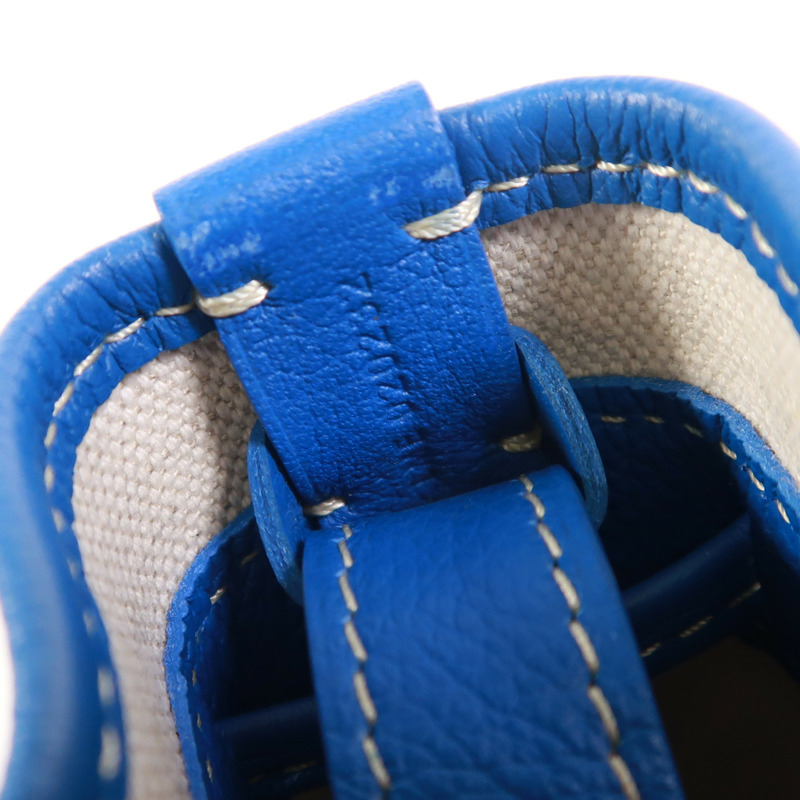 GOYARD 塗層帆布Petit Flot Bucket銀扣肩背袋-6