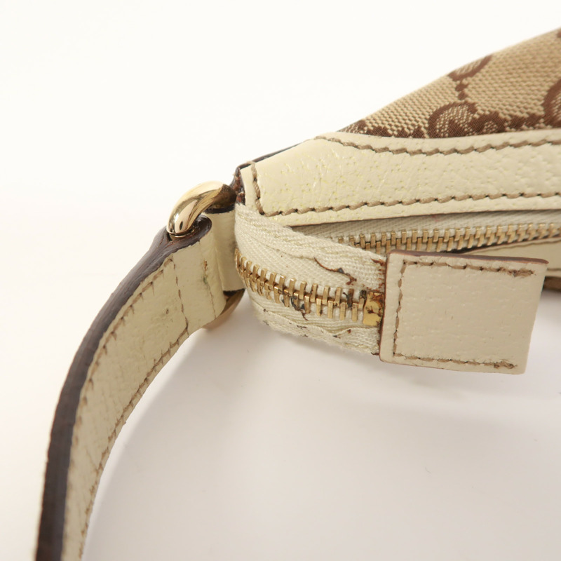 GUCCI 帆布Shoulder Bag金扣肩背袋-13