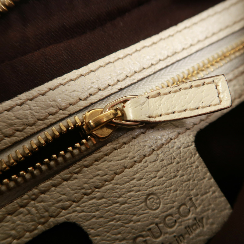 GUCCI 帆布Shoulder Bag金扣肩背袋-16