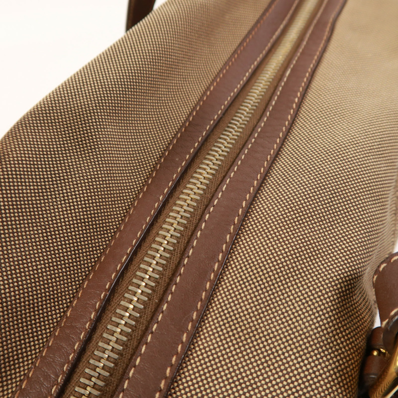 PRADA 帆布Shoulder Bag金扣肩背袋-14