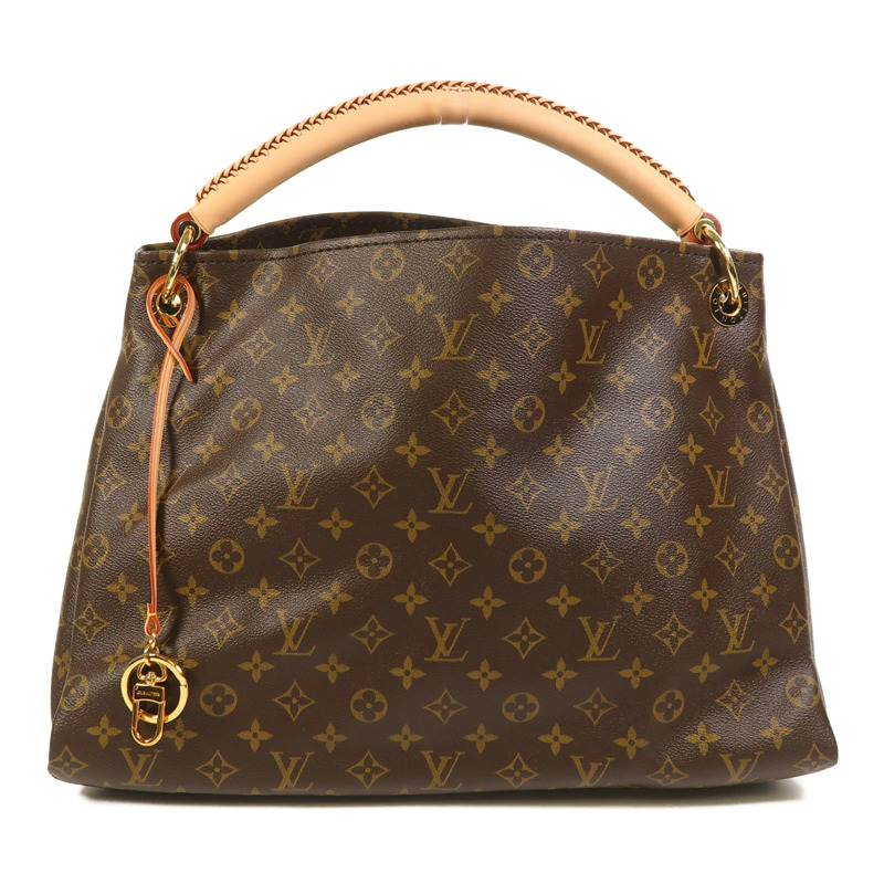 LOUIS VUITTON Monogram Artsy MM金扣肩背袋-1