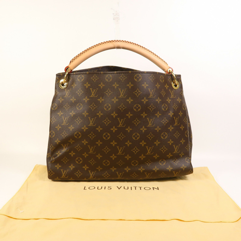 LOUIS VUITTON Monogram Artsy MM金扣肩背袋-8