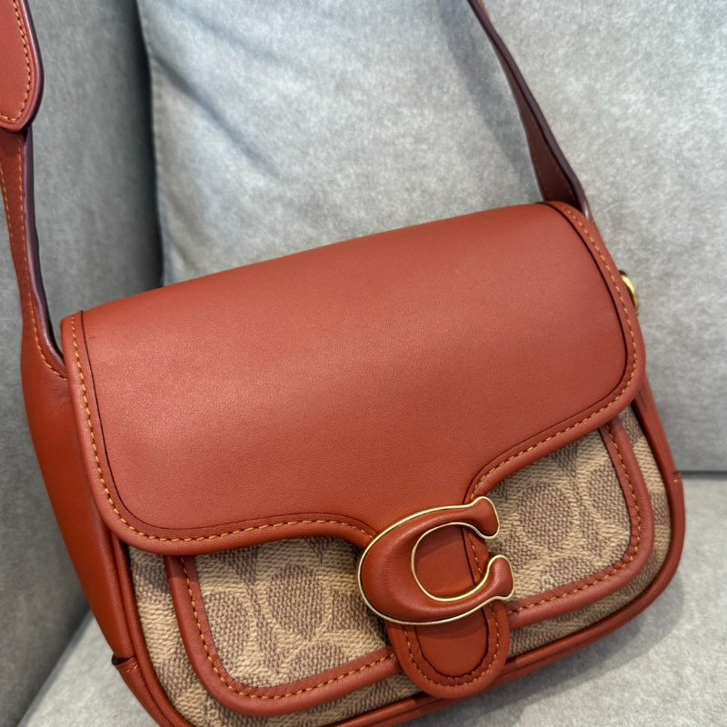 ｛✨99新 🉑送禮🎁｝*SHIHNA名牌精品*Coach Tabby 19 斜背包-0