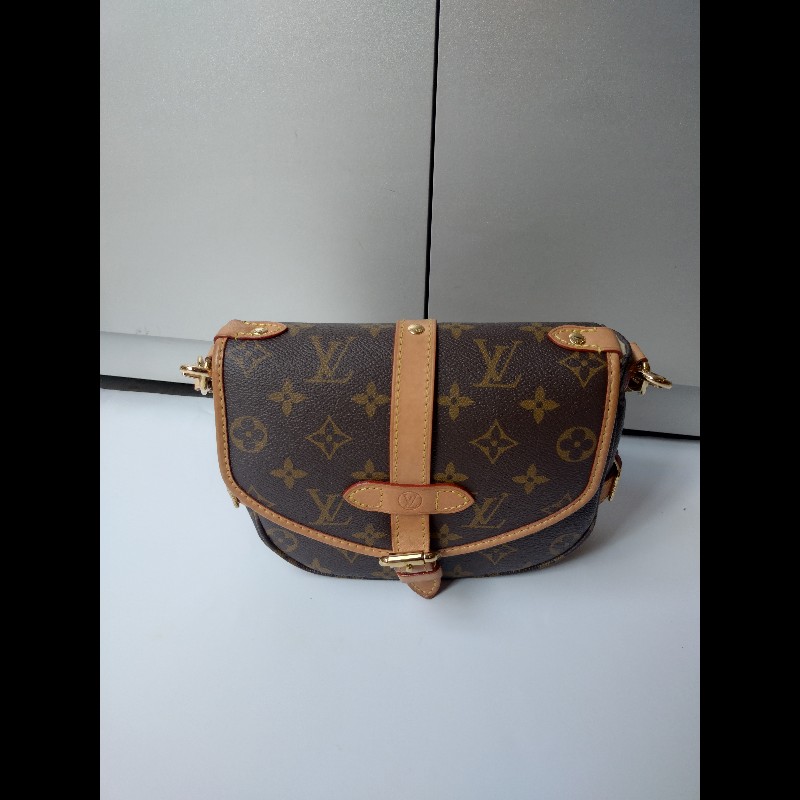 LV M46740 老花小號馬鞍包-1