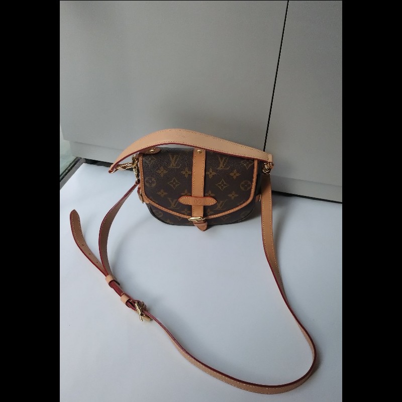 LV M46740 老花小號馬鞍包-2