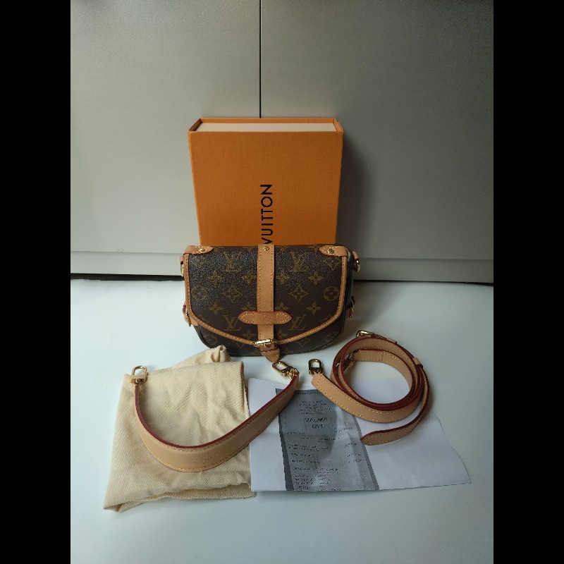 LV M46740 老花小號馬鞍包-5