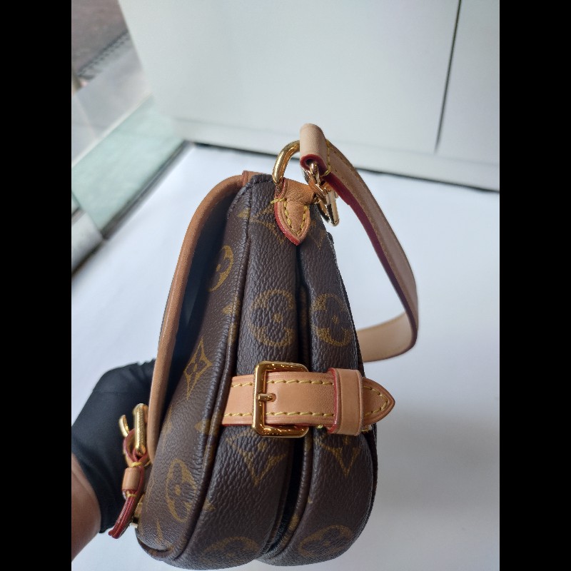 LV M46740 老花小號馬鞍包-11