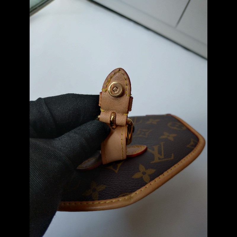 LV M46740 老花小號馬鞍包-14
