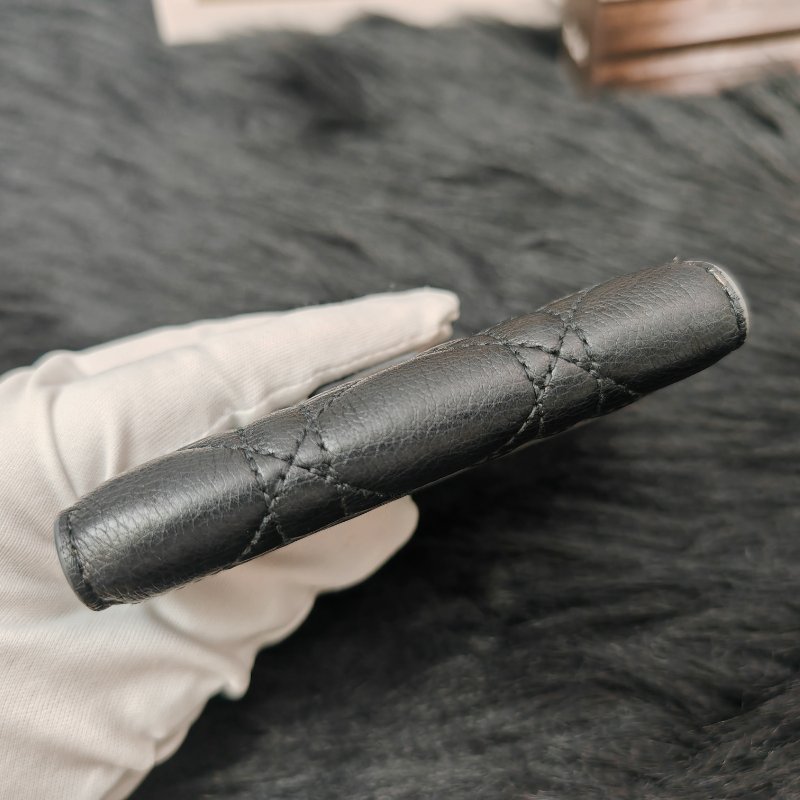 Dior Caro 黑金 卡包 2023-3