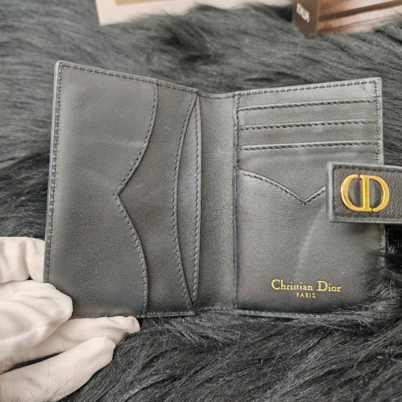 Dior Caro 黑金 卡包 2023-4