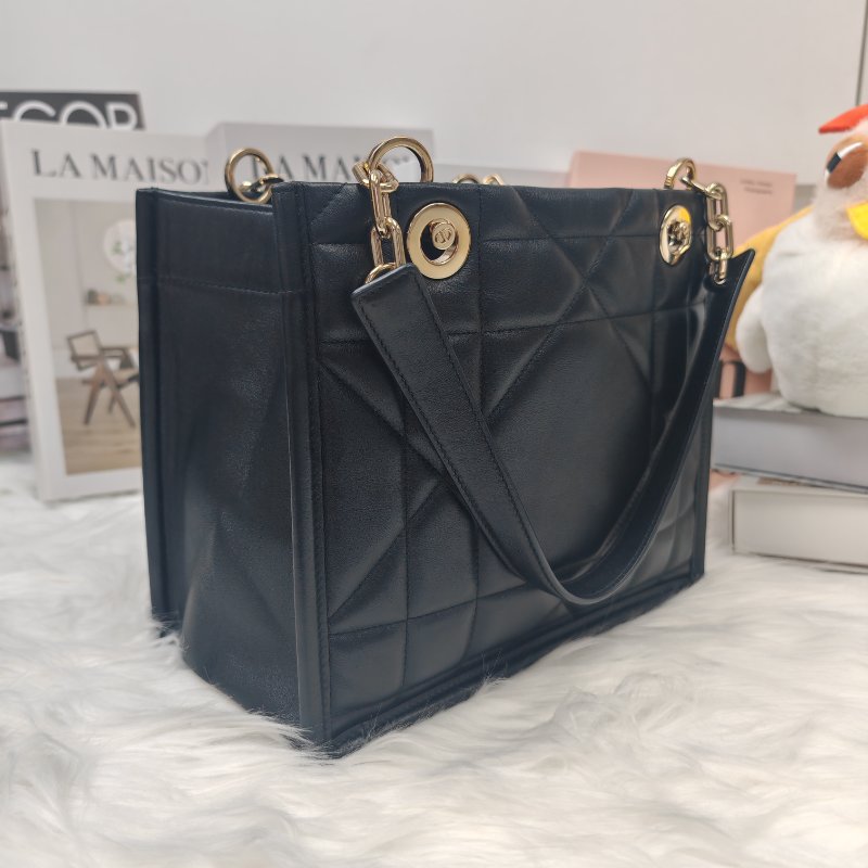 Dior 迪奧 Essential 黑金托特包 小號-1