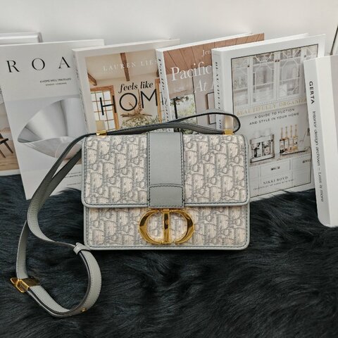 Dior 蒙田30 金扣 單肩包 21年