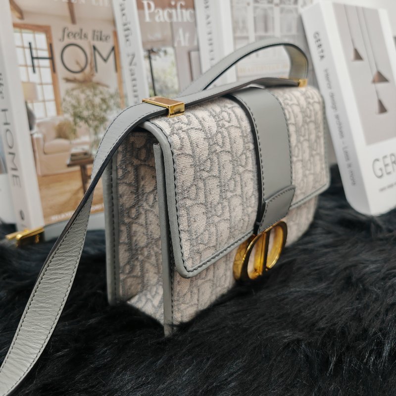 Dior 蒙田30 金扣 單肩包 21年-2