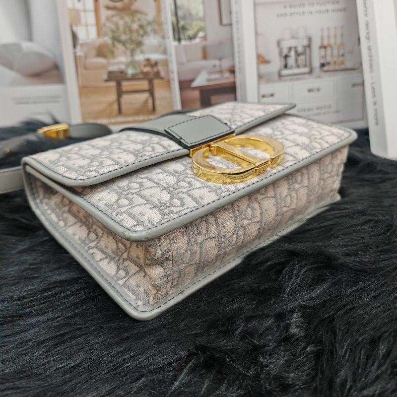 Dior 蒙田30 金扣 單肩包 21年-3