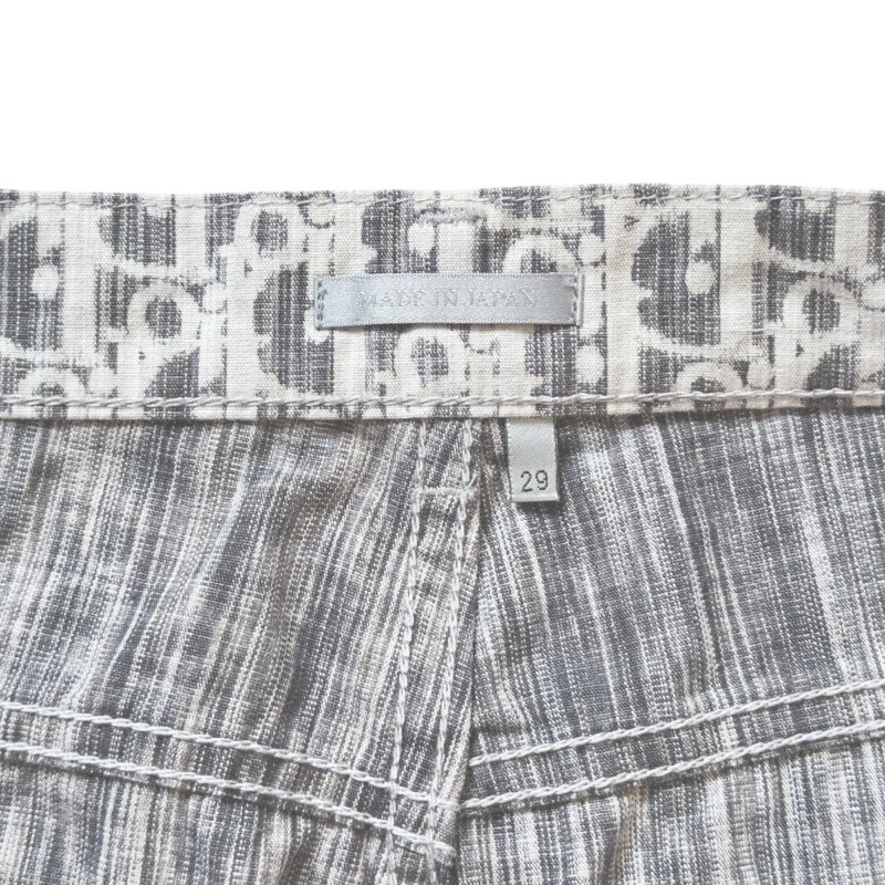 DIOR Oblique 老花 牛仔褲-9