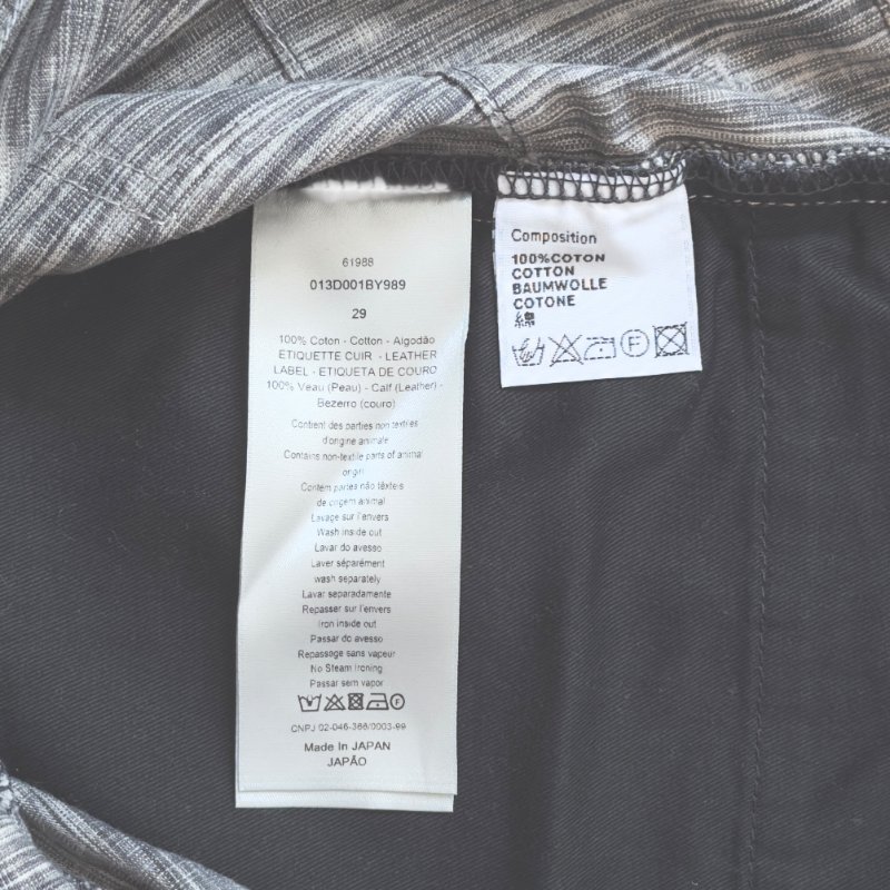 DIOR Oblique 老花 牛仔褲-11