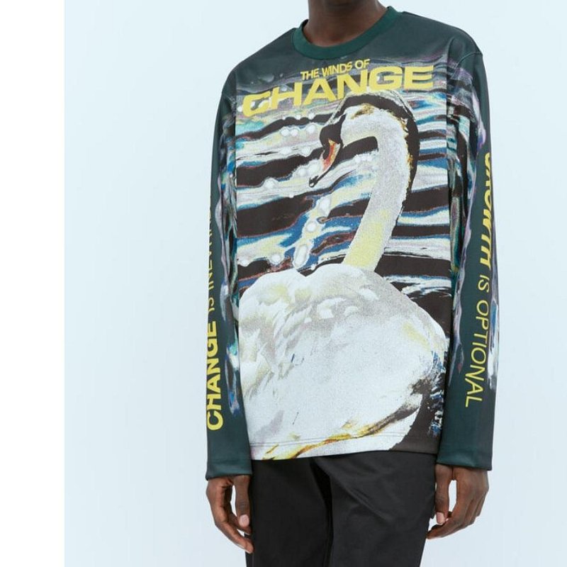 💎Han's house精品服飾💎 Burberry 天鵝 長袖 長T 現貨 XS ~ M號 原價33000-4