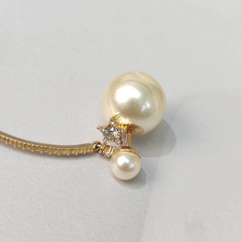 Dior Tribales 珍珠星星耳夾-4