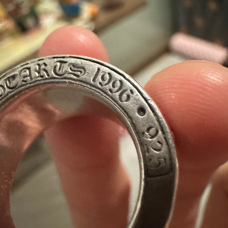 克羅心 Chrome hearts 十字花 經典 稀有款 戒指-6