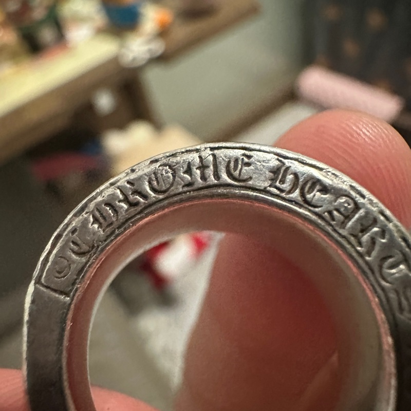 克羅心 Chrome hearts 十字花 經典 稀有款 戒指-7