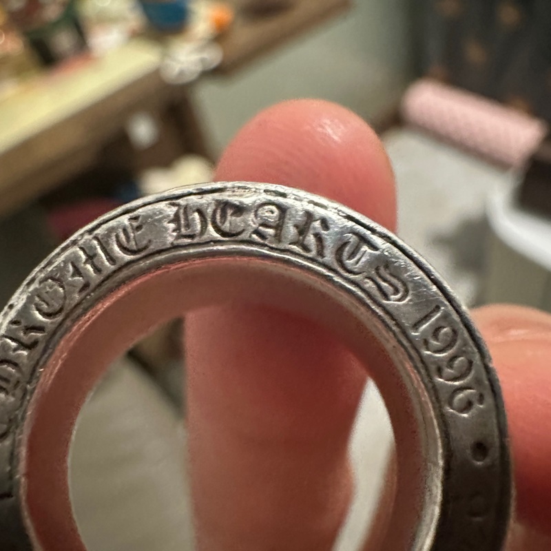 克羅心 Chrome hearts 十字花 經典 稀有款 戒指-9