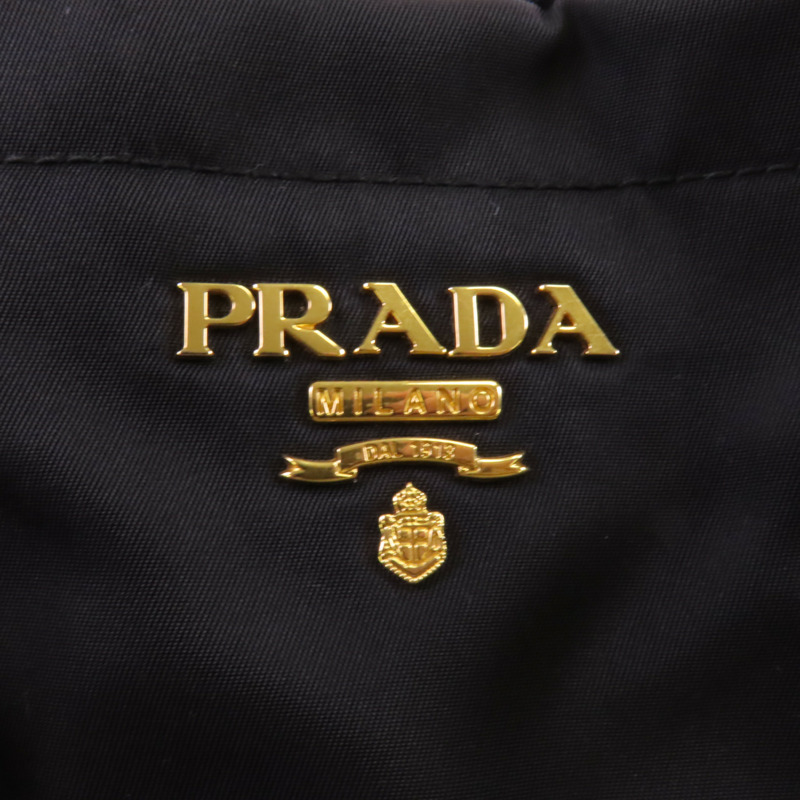 PRADA 尼龍2Way Shoulder金扣手挽肩背兩用袋-6